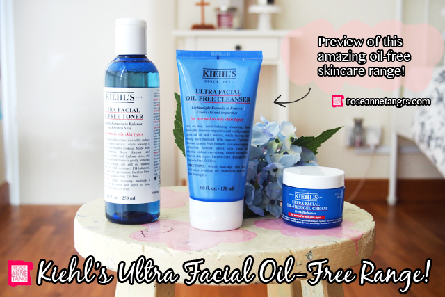 Kiehl's Ultra Facial Skincare for Oily Skin! – roseannetangrs
