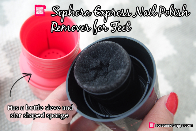 Review Sephora Express Nail Polish Foam Removers For Feet For Glitter Roseannetangrs